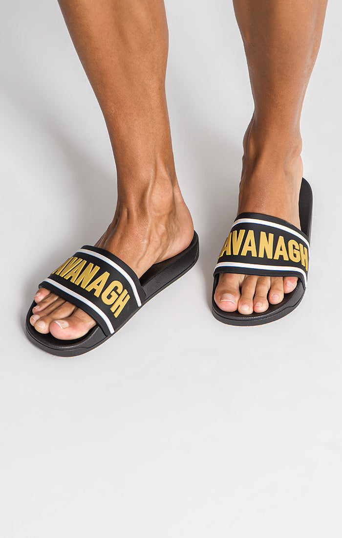 Vans hot sale slides yellow