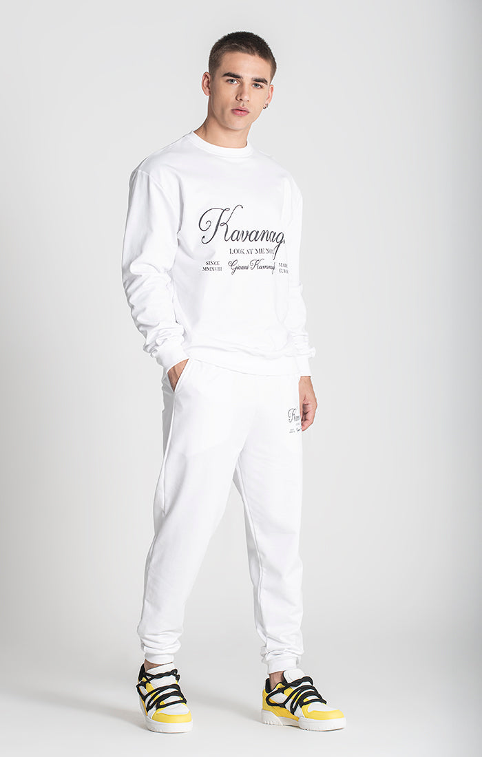 White Showstopper Sweat