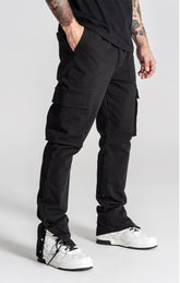 Black Explorer Cargo Pants