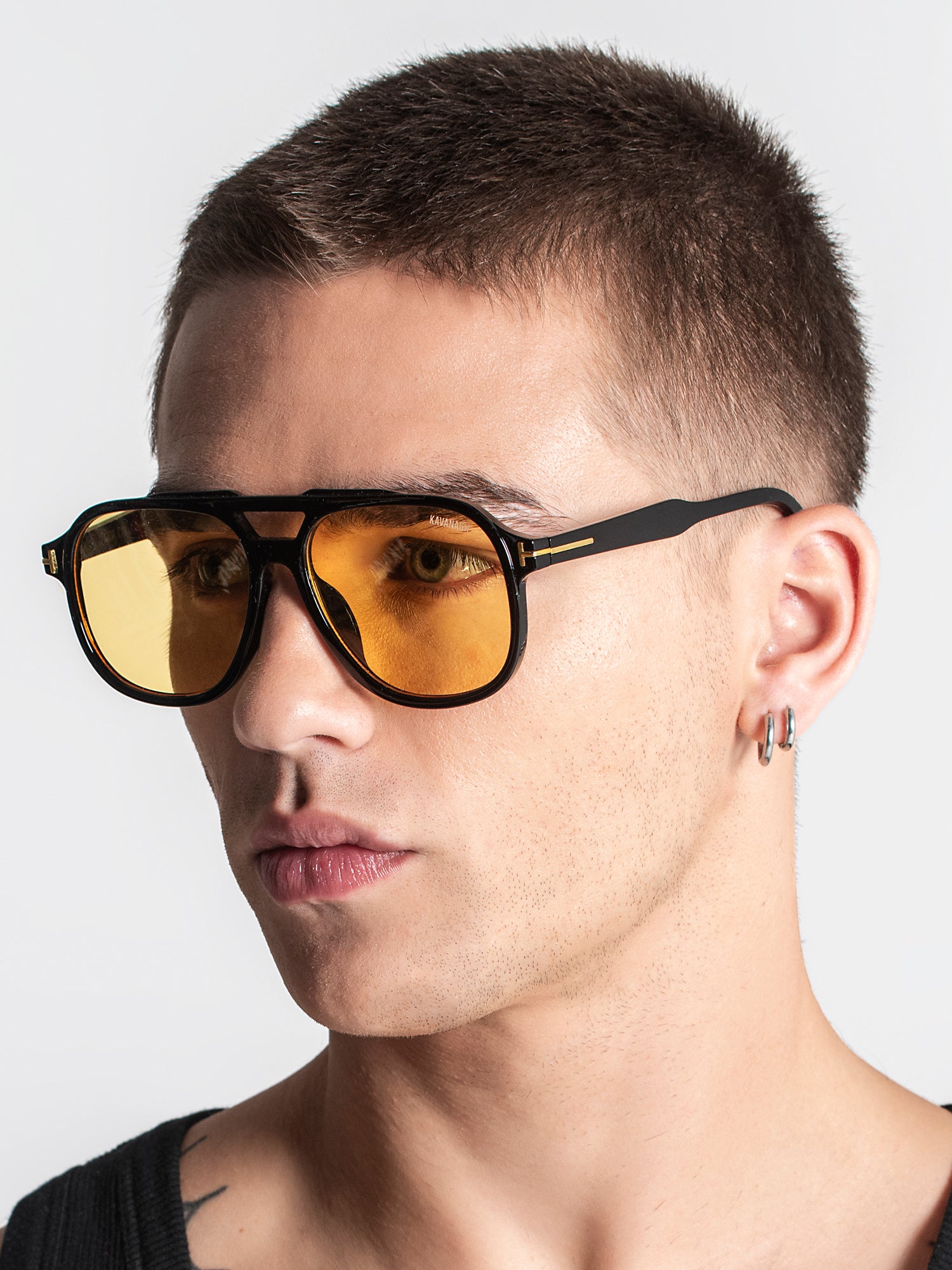 Orange Maverick Sunglasses