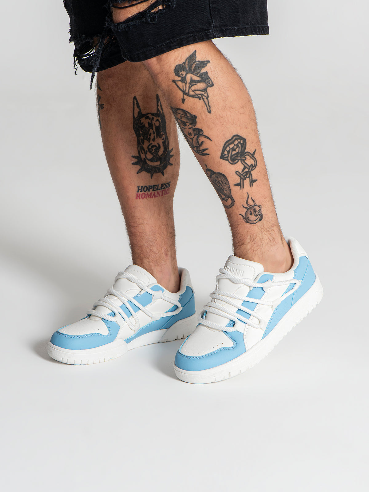 Blue Chaos Sneakers