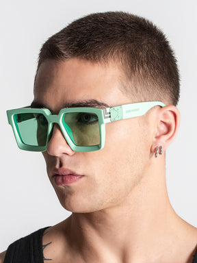 Green Fashionista Sunglasses
