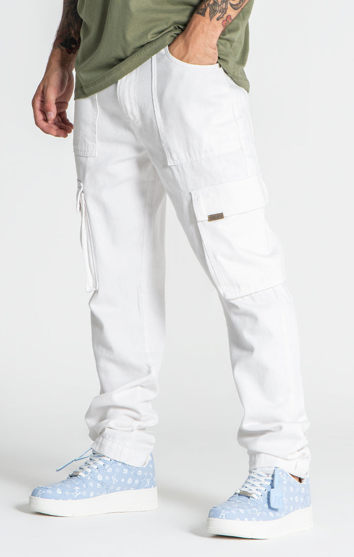 White Street Cargo Jeans