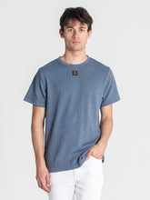 t-shirts / Blue Texture Tee