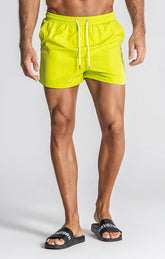 swimshorts / Green Message Swimshorts