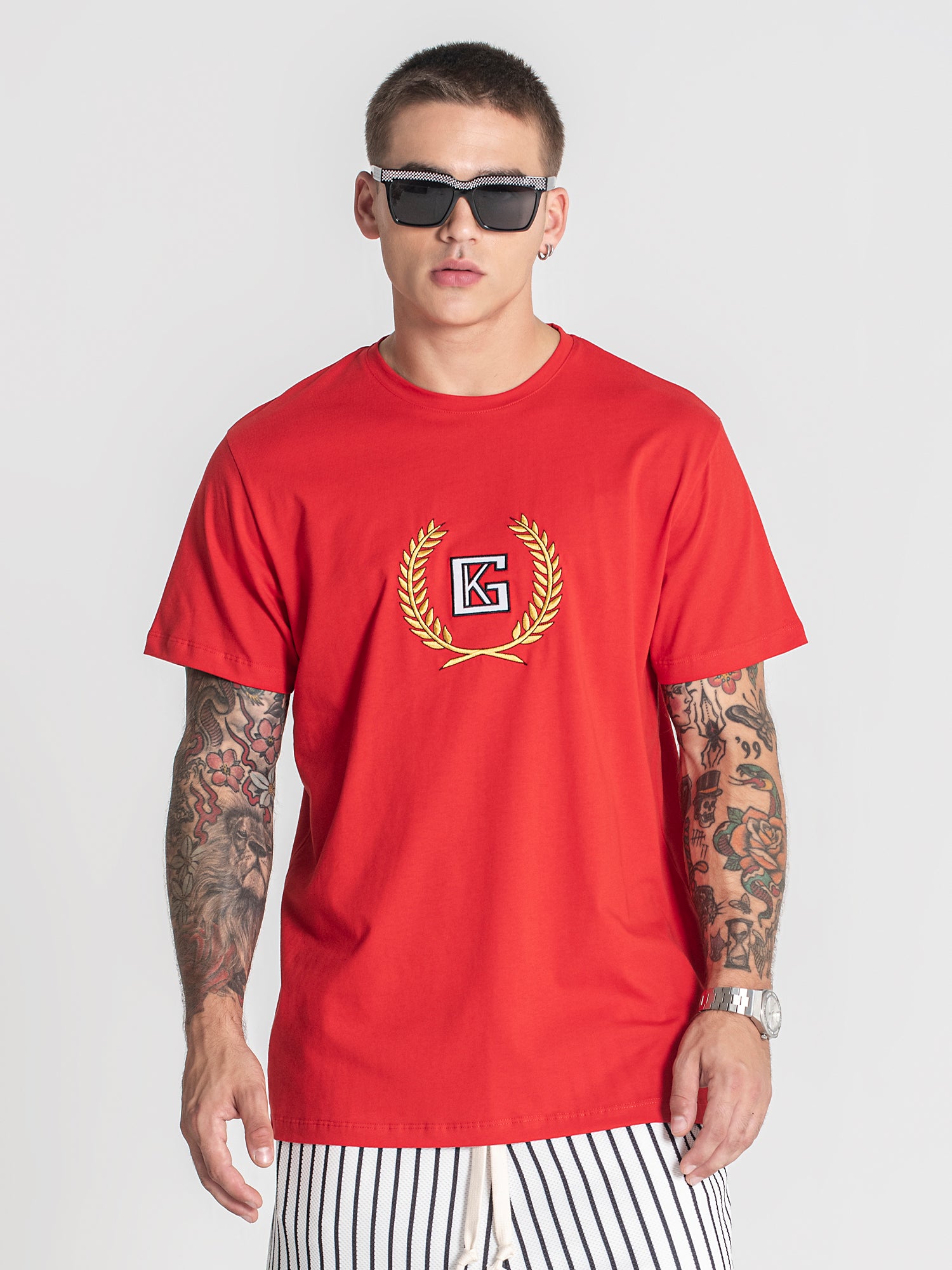 Red Retro Tee