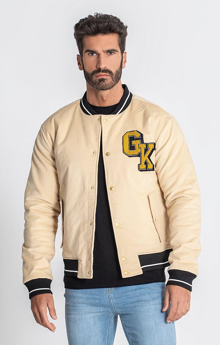 bombers / Beige Team Bomber Jacket