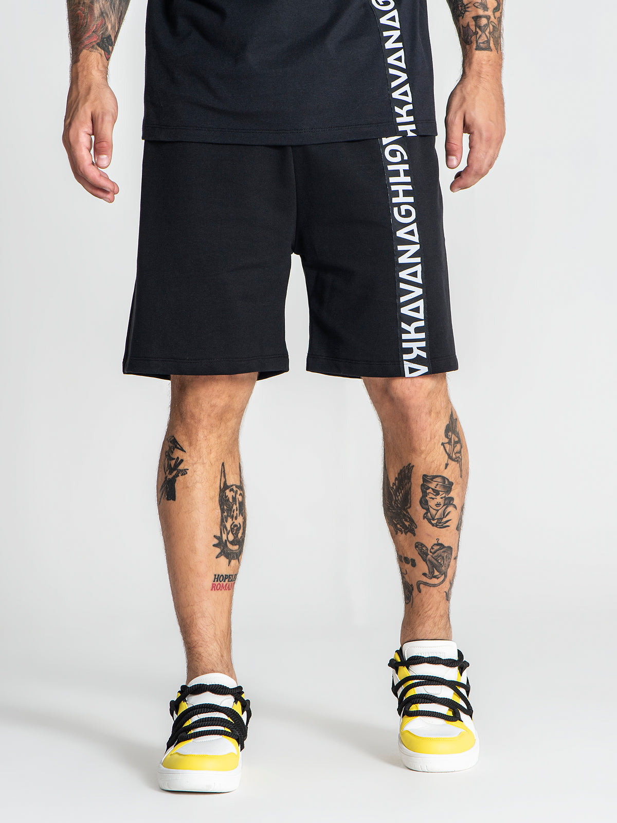 shorts / Black Futura Tape Shorts