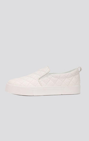 sneakers / White Slip On Sneakers