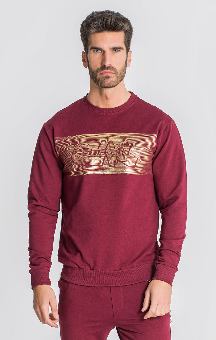 sweats / Burgundy Victory Sweat