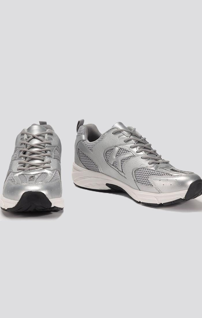 Silver Runner Sneakers