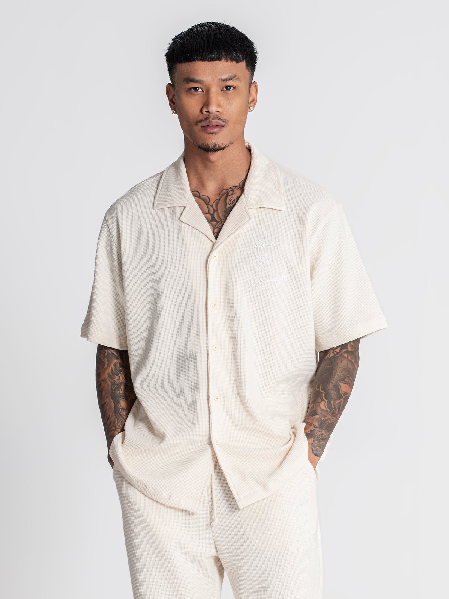 Beige Cubanito Shirt