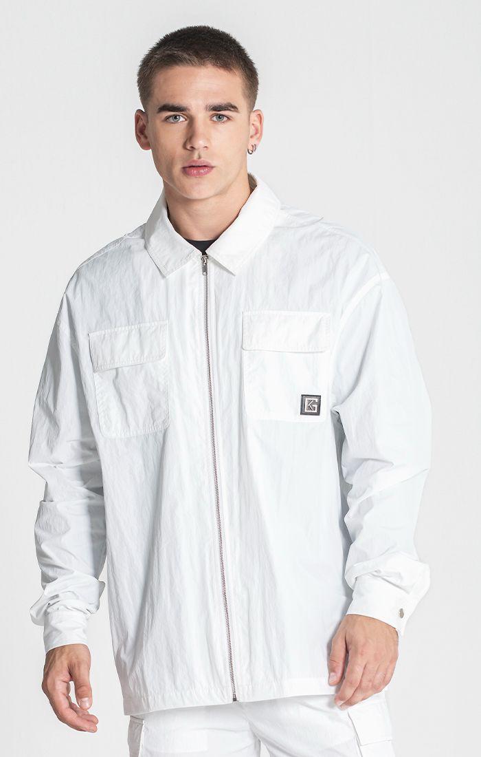 White Utilitary Overshirt