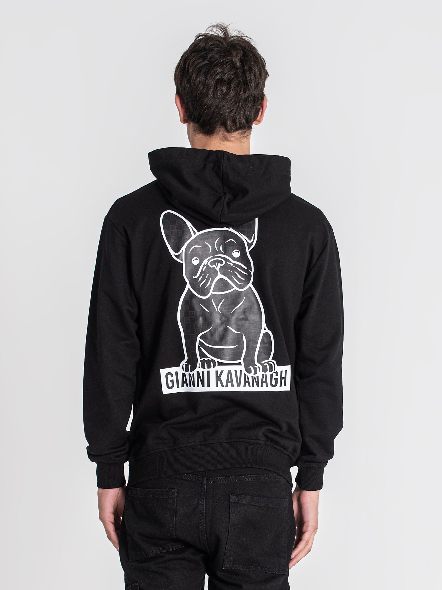 hoodies / Black Clone Woof Hoodie