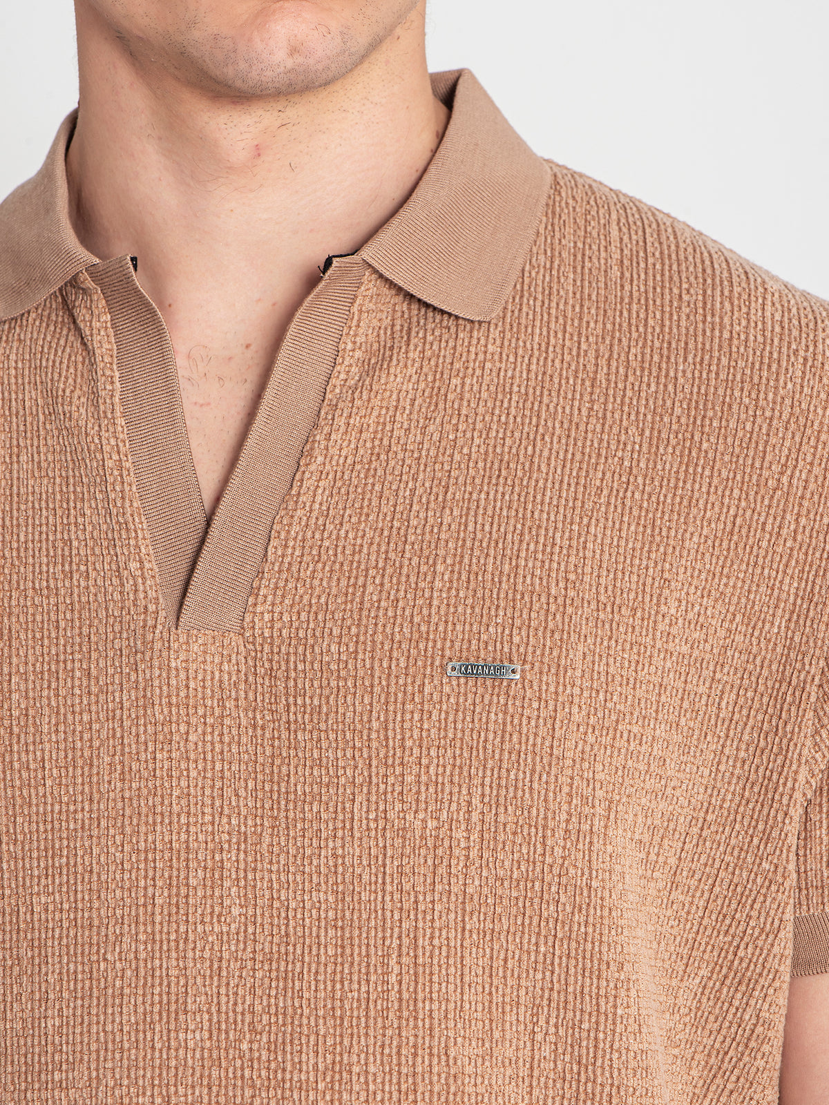 polos / Camel Texture Polo