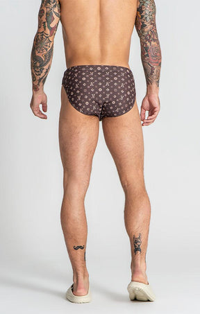 swimbriefs / Brown ChoKo Swim briefs