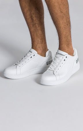 White Yin-Yang Sneakers