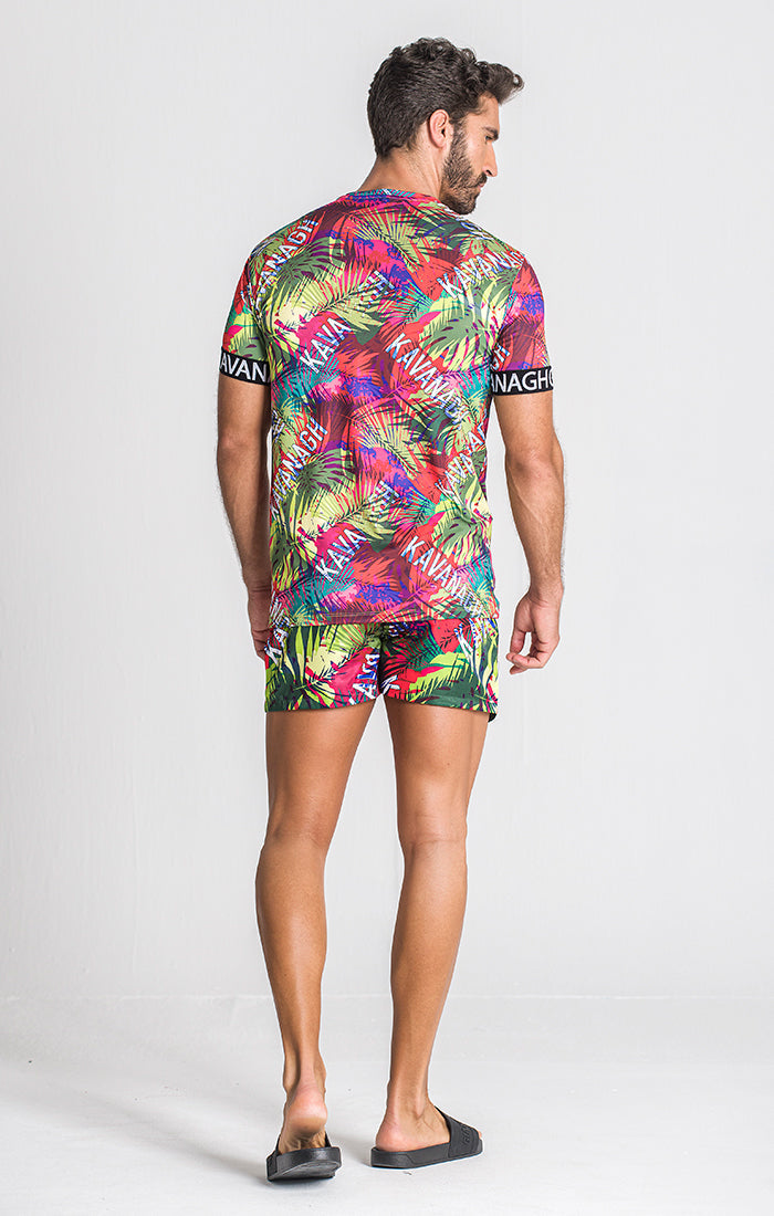 t-shirts / Multicolor Safari Tropics Tee