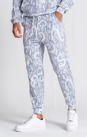 joggers / White Sakura Joggers