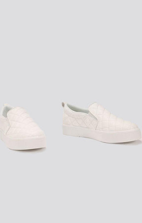 sneakers / White Slip On Sneakers