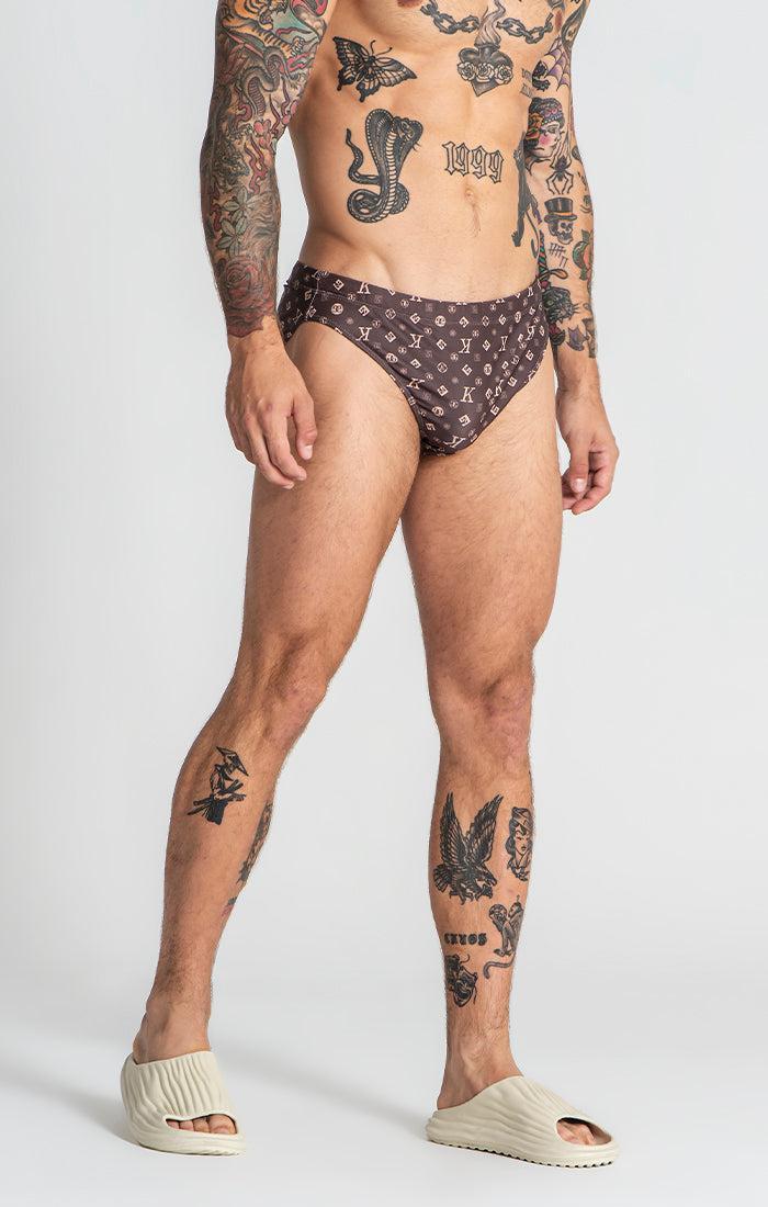 swimbriefs / Brown ChoKo Swim briefs