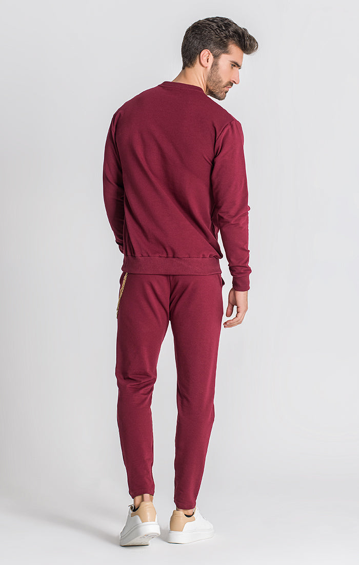 sweats / Burgundy Victory Sweat