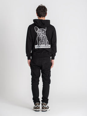 hoodies / Black Clone Woof Hoodie