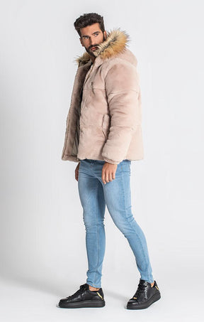 jackets / Beige Arctic Sherpa Jacket