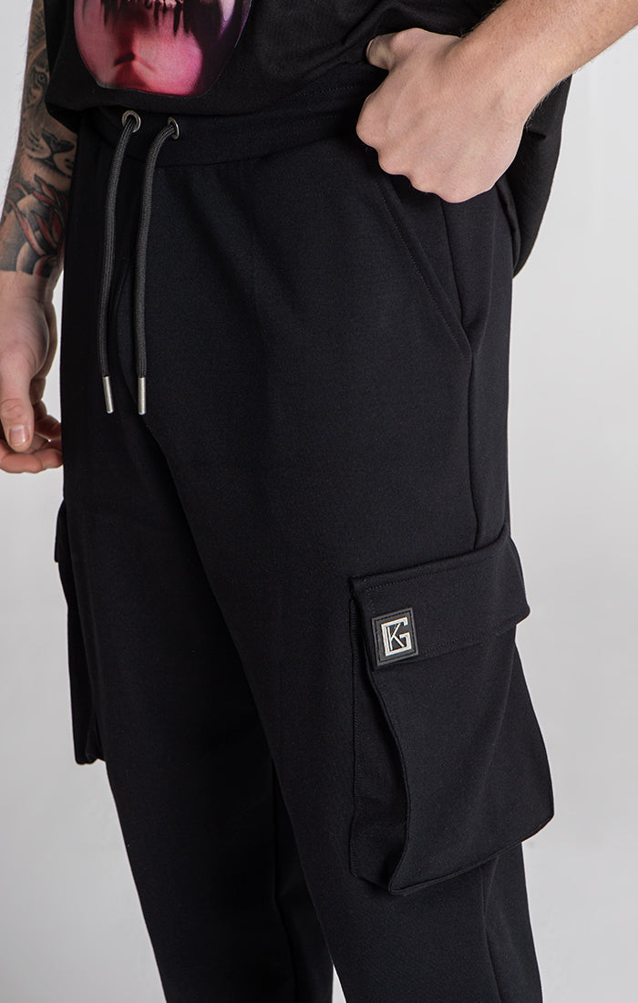 Black iD Cargo Pants