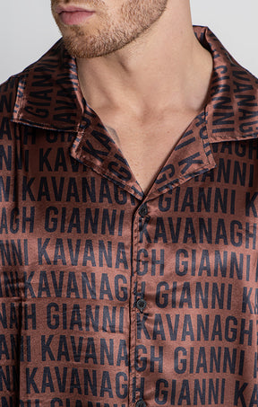 Brown Tag Shirt