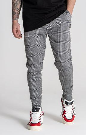 Grey Tweed Pants