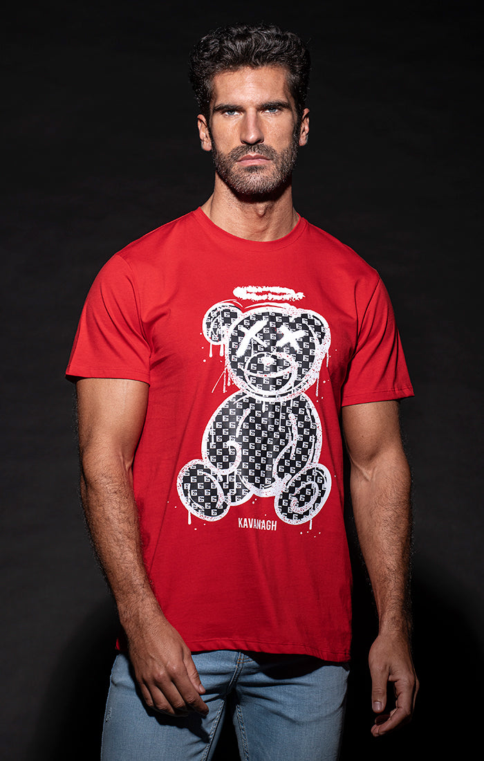 Red Anniversary Ted Tee