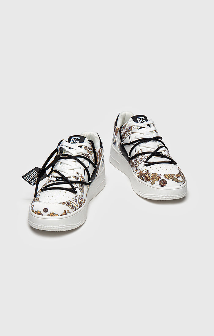 Gold Splendour Wrapped Sneakers