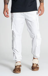 White Utilitary Pants