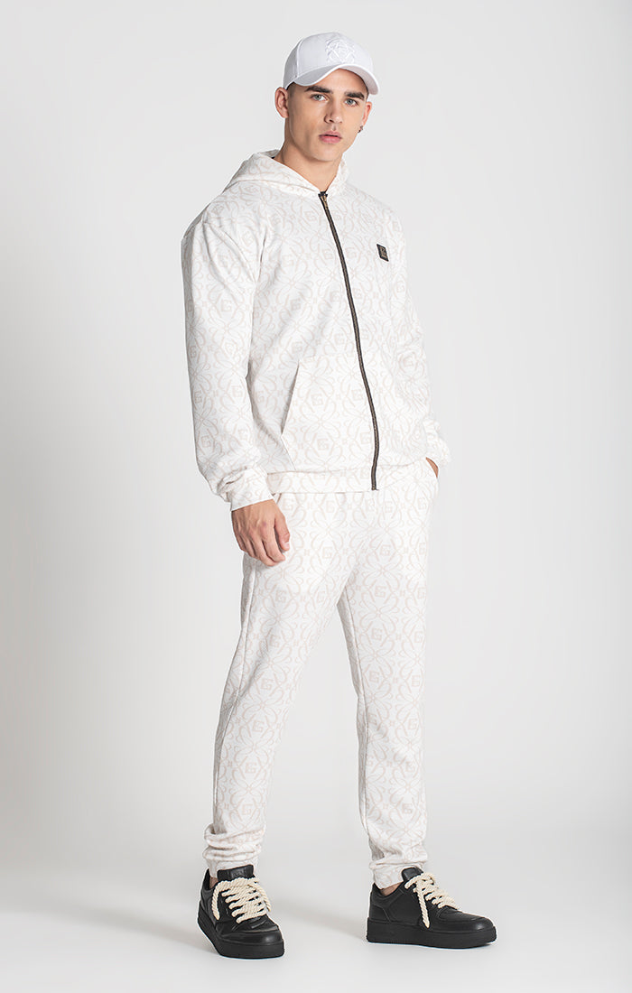 White Nouveau Hoodie Jacket