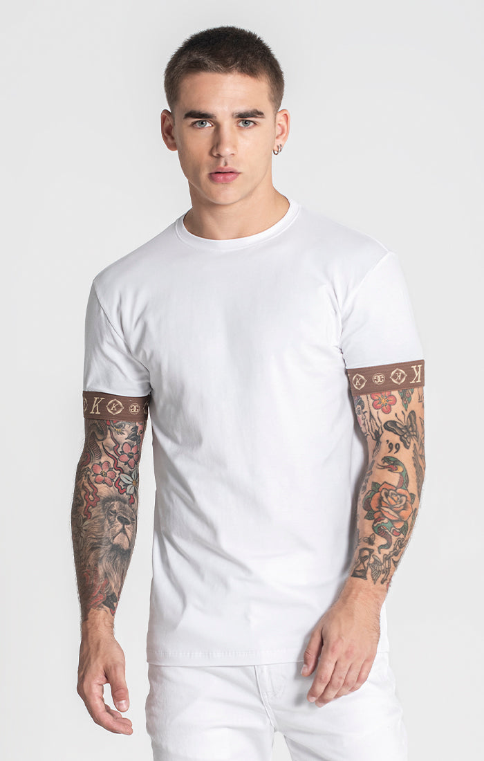 White ChoKo Elastic Tee