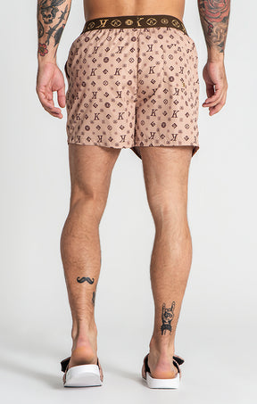 Beige ChoKo Swimshorts