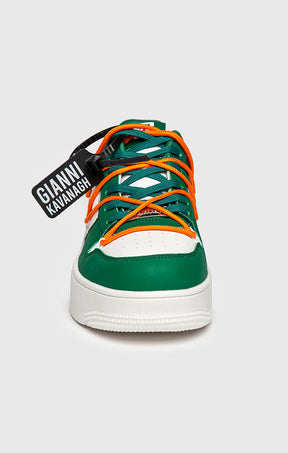 Green Wrapped Sneakers