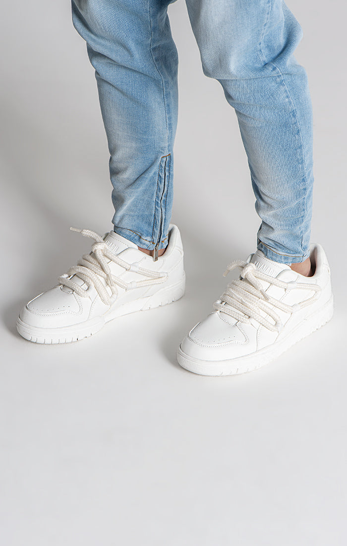 White Chaos Sneakers