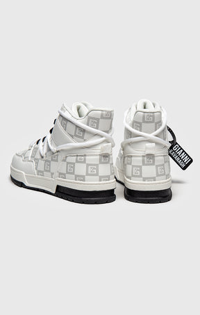 White Clone Sneakers