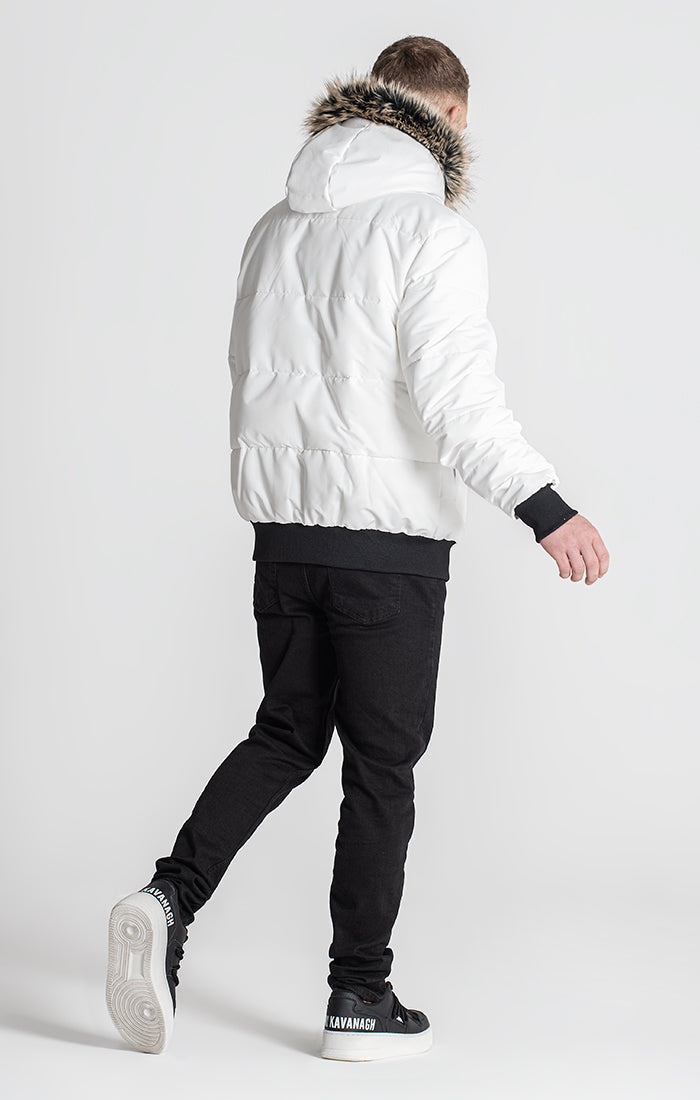 White Houston Puffer Jacket