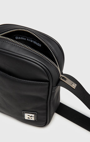 Black iD Vertical Shoulder Bag