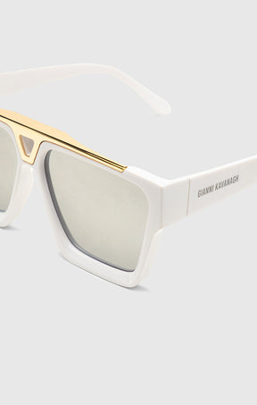 White Rise Sunglasses