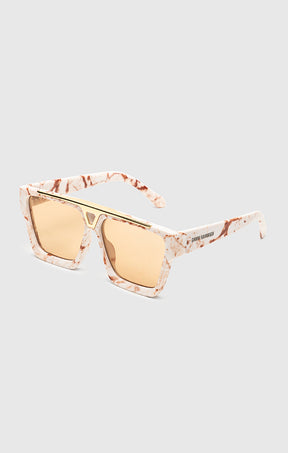 Red Rise Marble Sunglasses
